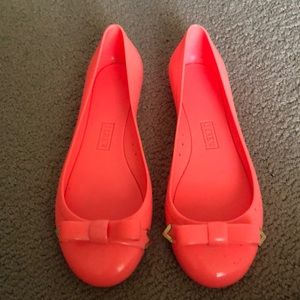 Jcrew Orange Flats